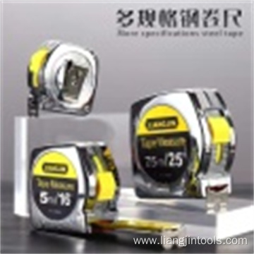 Silver multi gauge tape measure